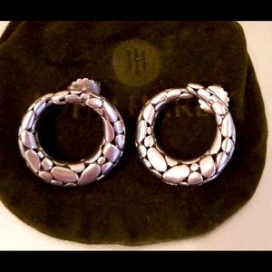 Stunning John Hardy Sterling Silver Earrings